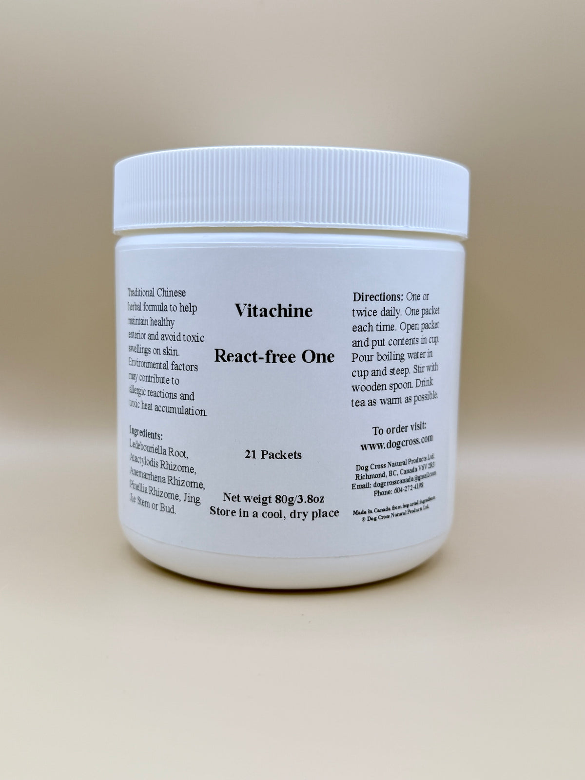 Vitachine React-free One